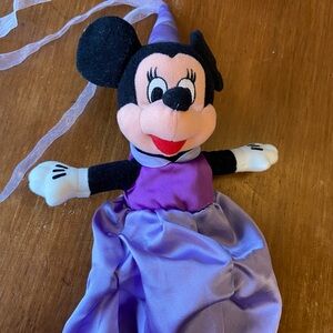 Purple Minnie Mouse Plush Dress-Up Doll